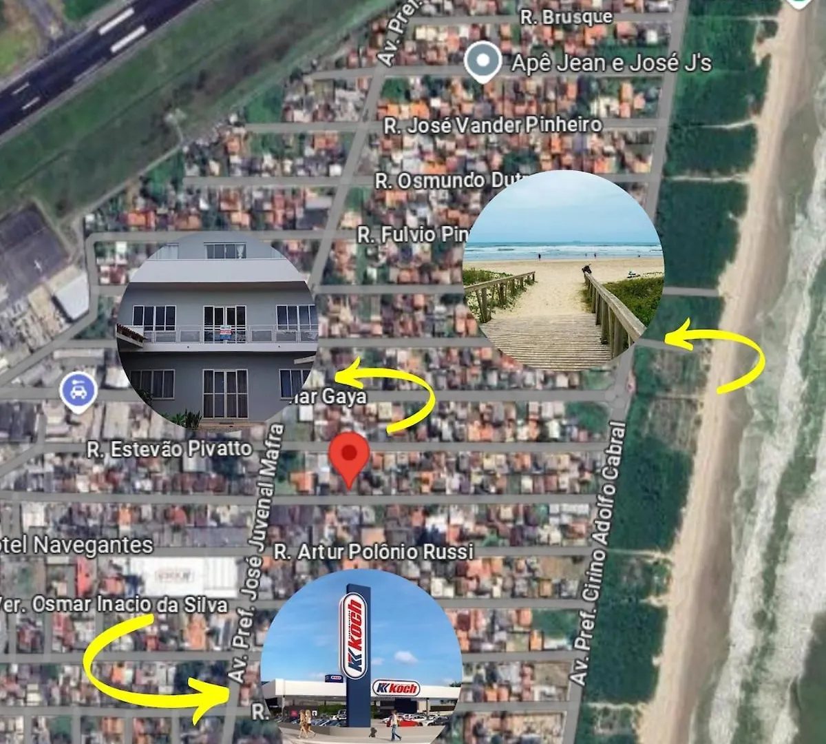 Сasa de vacaciones Espaco Amplo E Aconchegante ! Navegantes